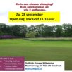 Open dag 28 september