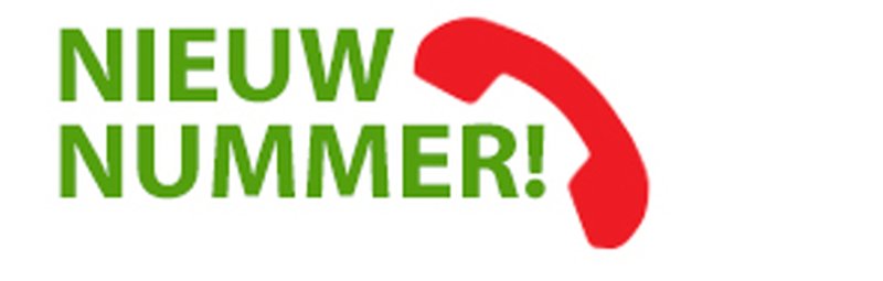 Nieuw Telefoonnumer